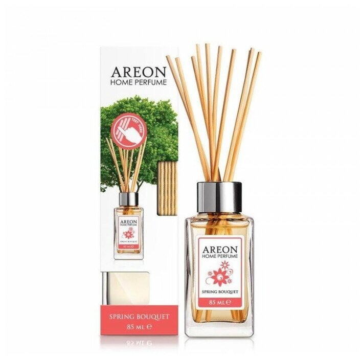 Ароматизатор AREON флакон 85мл HOME PERFUME STICKS 85ML SPRING BOUQUET