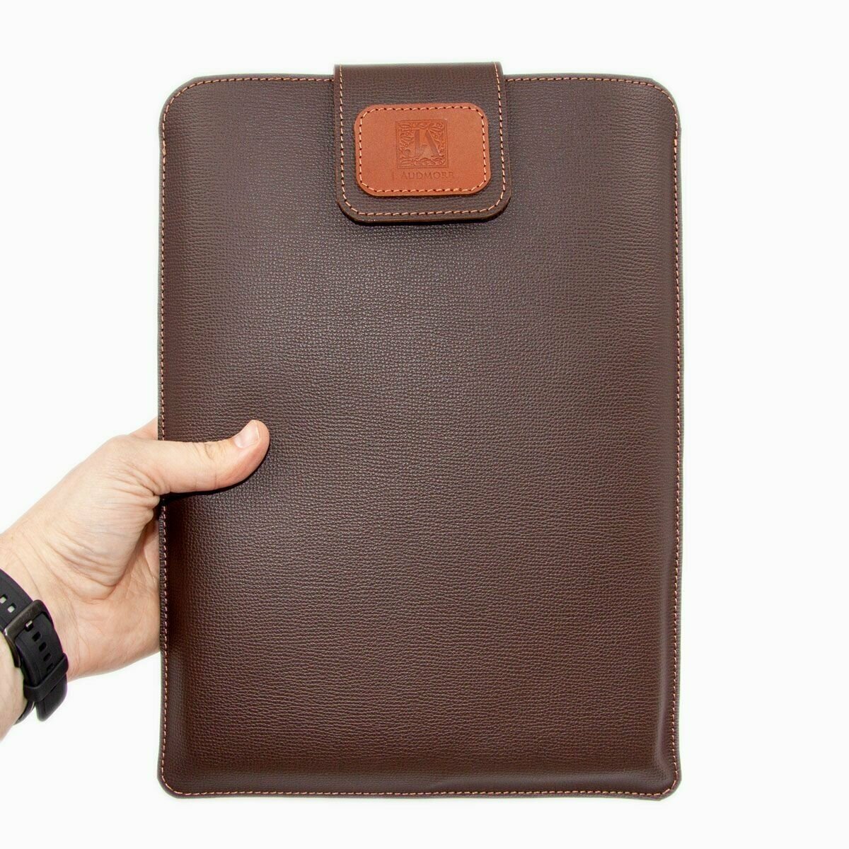 Кожаный Чехол для ноутбука 13 дюймов (Zenbook и другие ноутбуки размером до 310х210 мм), коричневый, J. Audmorr - Weybridge 13 Muscat
