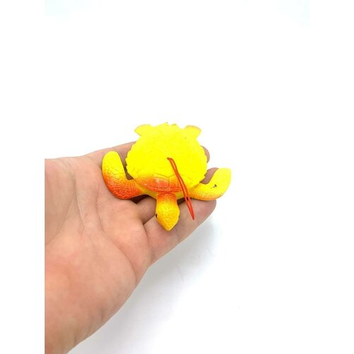 Животные-тянучки Антистресс Черепаха Желтая из термопластичной резины