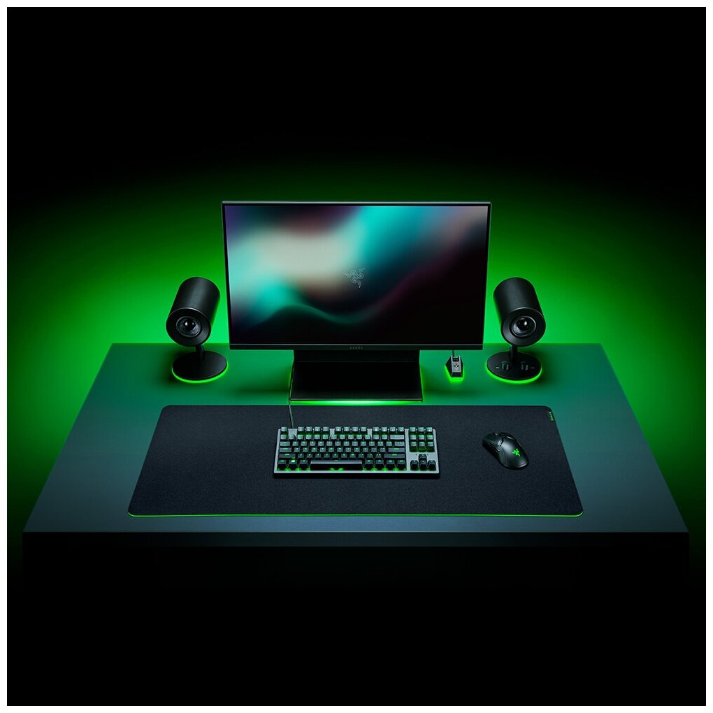 Коврик для мыши RAZER Gigantus V2, XXL, черный/рисунок [rz02-03330400-r3m1] - фото №20