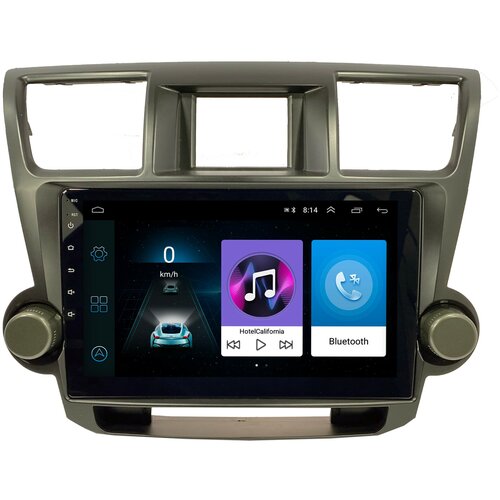 Штатная магнитола Zenith Toyota Highlander 2008-2014, Android 10, 1/16GB