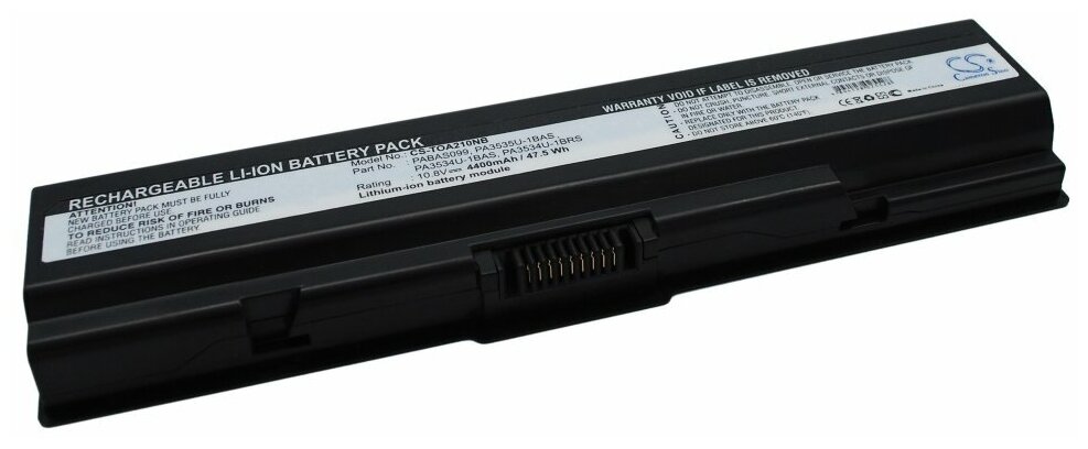 Аккумулятор для Toshiba PA3534U-1BRS, PA3535U-1BRS (4400mAh)