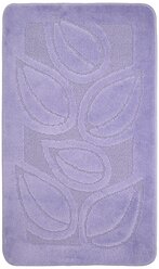 Сиреневый коврик для ванной комнаты Confetti Bath Maximus Flora 2537 Lilac прямоугольник (60*100 см)