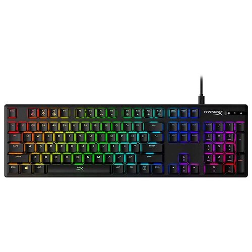 HP Клавиатура игровая/ HyperX Origins Full Red (HX-KB6RDX-US)