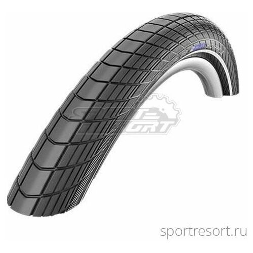 фото Schwalbe покрышка schwalbe big apple 20х2.0 reflex raceguard hs430