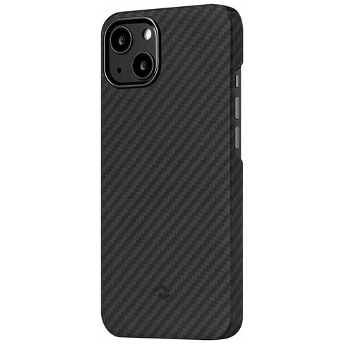 фото Чехол pitaka magez 2 (ki1301m) для iphone 13 (black/grey)