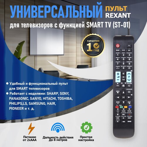 Пульт универсальный для телевизора с функцией SMART TV пульт универсальный для телевизора с функцией smart tv