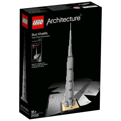 Конструктор LEGO Architecture 21055 Бурдж-Халифа конструктор lego architecture 21031 бурдж халифа 333 дет