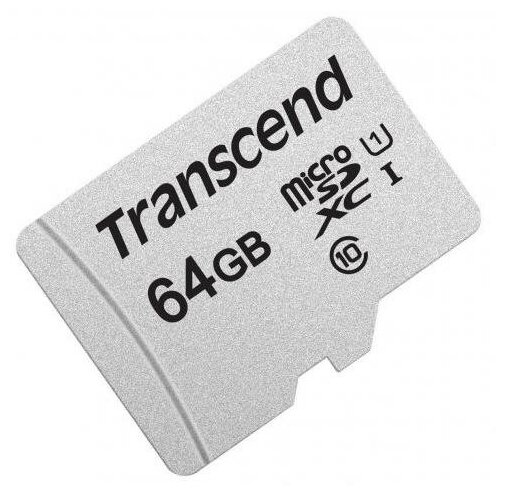 MicroSDXC 64Gb UHS-I (U3) Transcend 300S TS64GUSD300S-A - фото №5