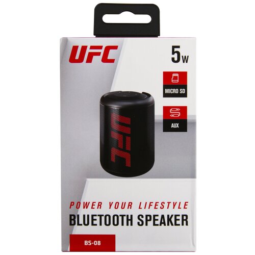 Портативная акустика Red Line (UFC) (BS-08), черный