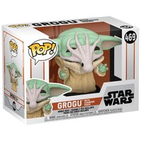 Фигурка Funko POP! Bobble Star Wars Mandalorian Grogu with Chowder Squid (Exc)