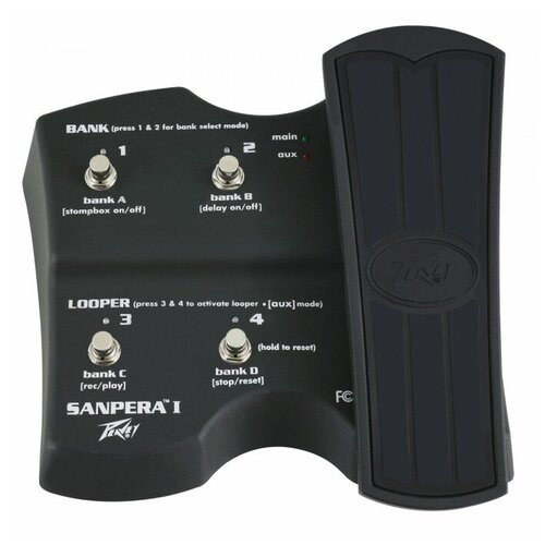 peavey multi purpose 2 button footswitch футсвитч Футсвитч для комбоусилителей Peavey Sanpera I