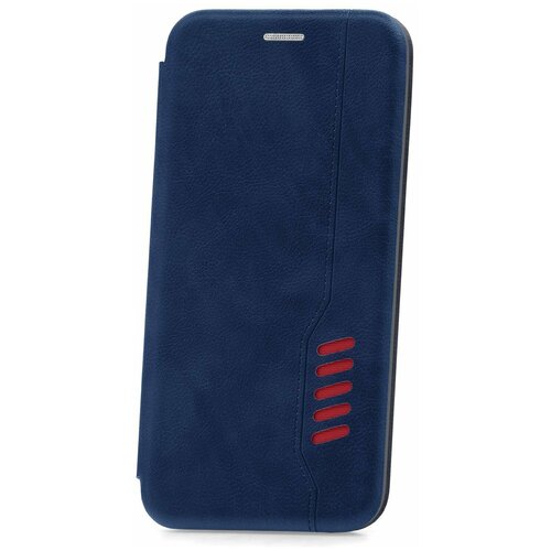фото Чехол книжка для huawei honor 9a kruche open book-1 dark blue / чехол книжка на телефон / противоударный чехол / чехол с подставкой / защитный чехол / чехол с защитой экрана / чехол трансформер / чехол с магнитом / защита 360 / чехол с отделением для карт и визиток / фирменный чехол / чехол на телефон / эко кожанный чехол на телефон / магнитный чехол / чехол для телефона / магнитная книжка / для хуавей / на хонор / для хуавей кruче