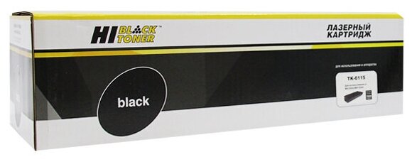 Картридж Hi-Black HB-TK-6115, черный, 15000 страниц, совместимый для Kyocera M4125idn/M4132idn