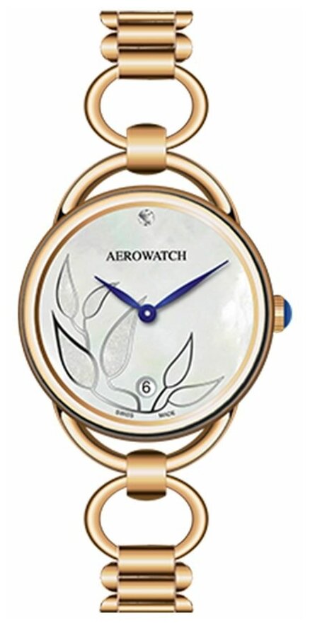 Наручные часы AEROWATCH, золотой