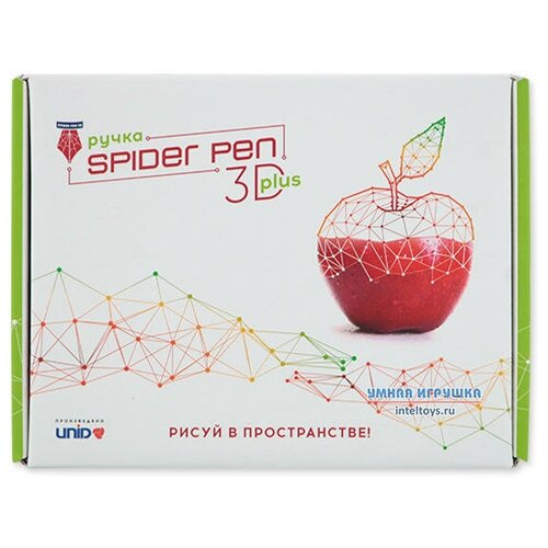 Розовая 3D-ручка Spider Pen Plus (Спайдер Пен)