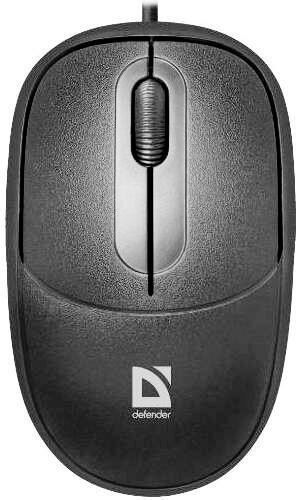 Мышь DEFENDER, Datum MS-980, черный, 3 кнопки,1000dpi .