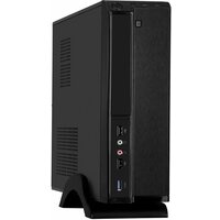 Корпус Desktop ExeGate MI-207U (mini-ITX/mATX, без БП, 2*USB+1*USB3.0, аудио, черный)