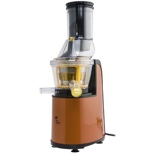 Соковыжималка Kitfort КТ-1102-1 шнековая 150 Вт 60-70 обмин оранжевая 1580700₽