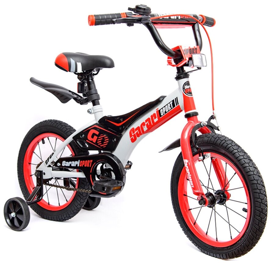 Велосипед 16" SAFARI proff SPORT двухколесный, красный