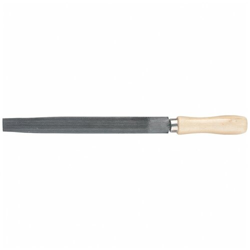 Напильник Сибртех 300 мм, полукруглый, деревянная ручка 16332