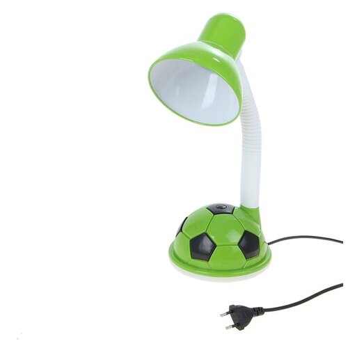 фото Risalux лампа настольная е27 "футбольный мяч", h=44 см (220в) зеленый