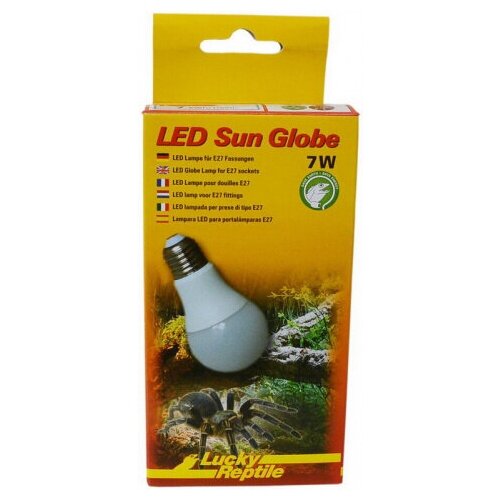 фото Лампа светодиодная lucky reptile "led sun globe 7вт" (германия)