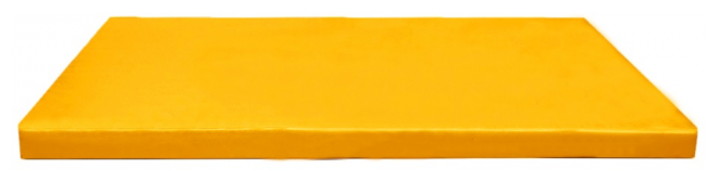 Мат КМС № 6 (100 х 200 х 10) " жёлтый