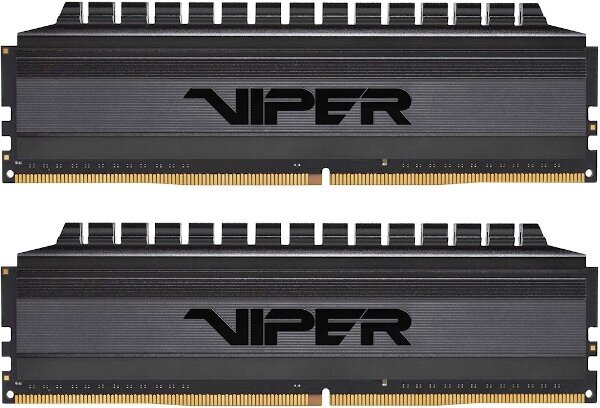 Оперативная память Patriot Memory 16Gb (2x8 Гб) DDR4 VIPER 4 BLACKOUT PVB416G440C8K