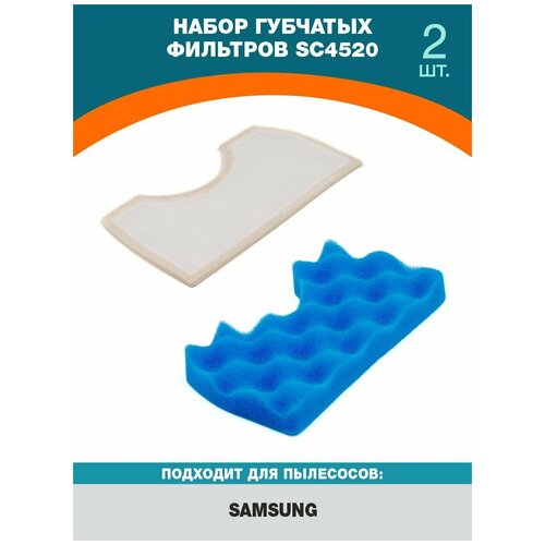 Набор фильтров ReFill для пылесоса Samsung SC4520, SC4326, SC4760, SC432A, DJ97-01040C 2 шт.