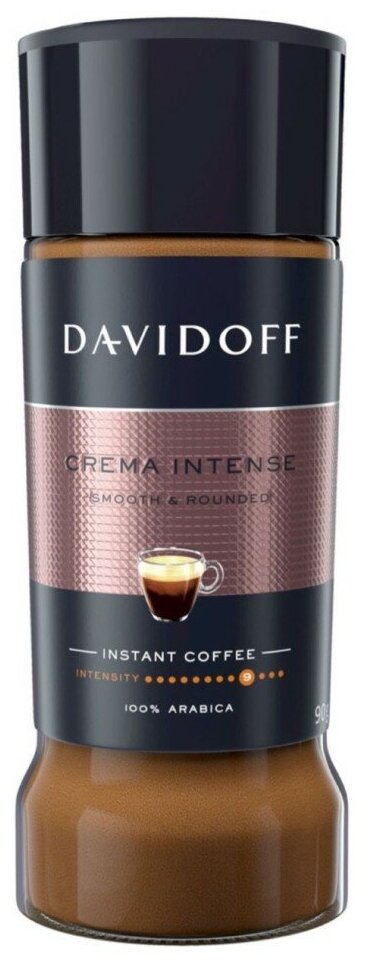 Кофе растворимый Давыдофф Крема Интенс 90 грамм
