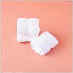 Набор 3х полотенец для рук и лица Bella Maison Premium, белый - изображение