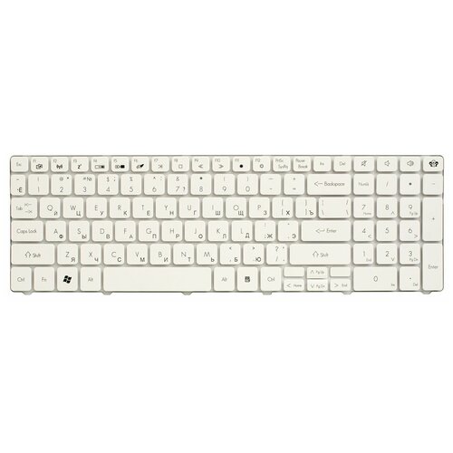 Клавиатура для ноутбука Packard Bell TE11 TM81 TM86 TM87 TM89 LM98 TM94 Gateway NV50 NSK-ALQ0R KBI170G189 118000₽