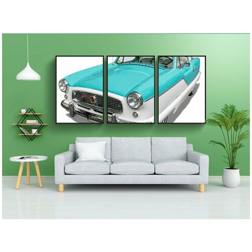 фото Набор модулных постеров для интерьера "изолированный, нэш, метрополитен" 60x90 см. в тубусе, без рамки lotsprints