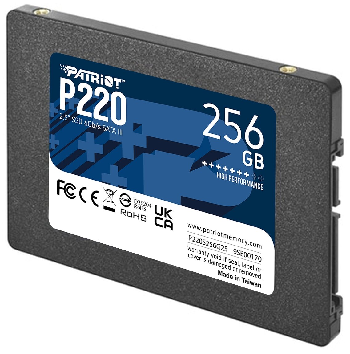 Накопитель SSD 2.5" Patriot 256GB P220 (P220S256G25) Patriot Memory - фото №2