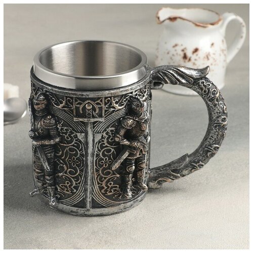 фото Кружка "средневековье. стража" 400 мл, 16х9х11,5 см 4595095 сима-ленд