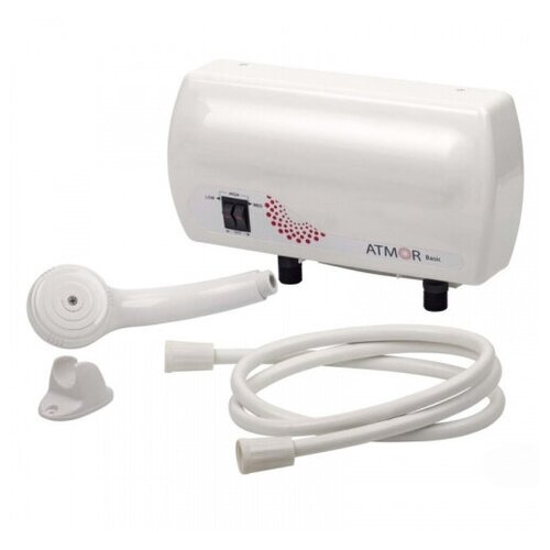 Водонагреватель электрический проточный Basic 5кВт душ Atmor 3520064 416000₽