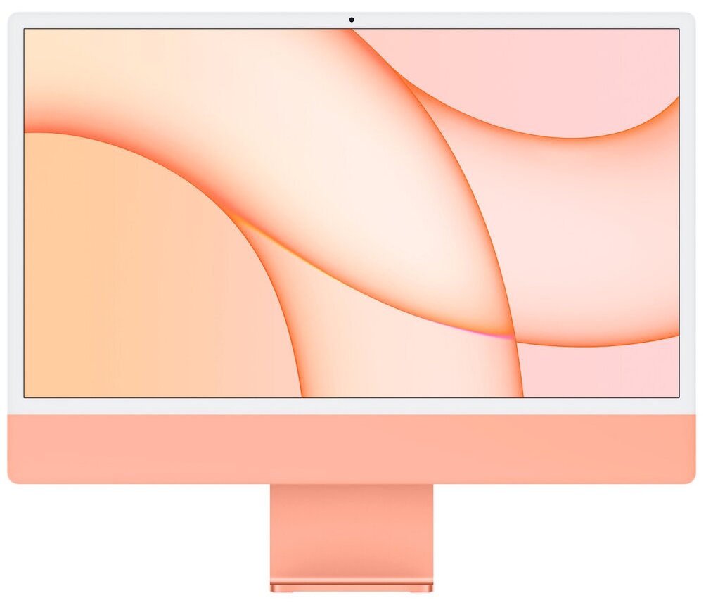 Моноблок Apple iMac 24 M1 512GB оранжевый (графика 8 ядер)
