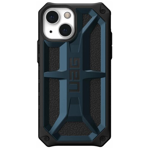 фото Чехол urban armor gear (uag) monarch series для iphone 13, цвет темно- синий