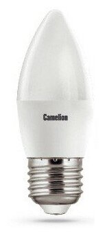 Лампа 8W E27 свеча светодиодная LED8-С35/865/E27 (8W=75 Вт 780Lm 220В) Camelion - фотография № 2