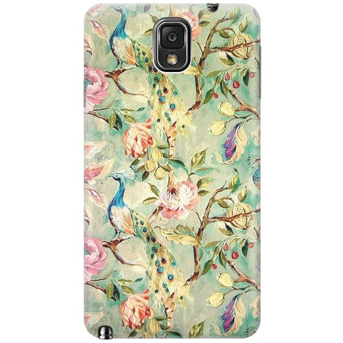 фото Силиконовый чехол на samsung galaxy note 3 / самсунг ноут 3 с принтом "винтажный цветочный паттерн" gosso