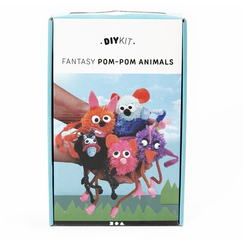 фото 97042 набор животные из помпонов, creativ creotime