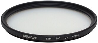 Фильтр защитный ультрафиолетовый RayLab UV Slim 62mm