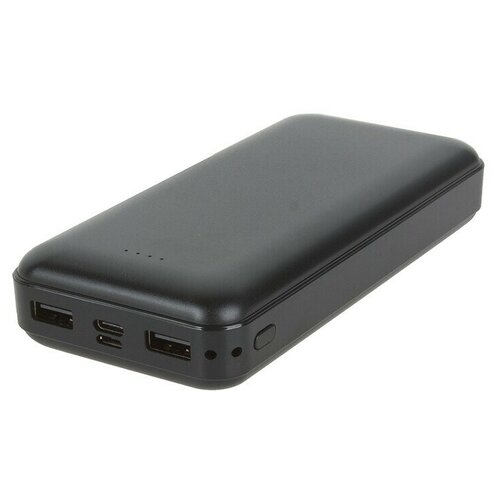 Внешний аккумулятор (PowerBank) 20000mah 2xUSB/Micro/Type-C 5V-2.1А, повербанк для зарядки телефона, планшета, iPhone (айфона) и Android