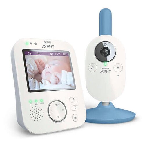 Видеоняня PHILIPS AVENT Digitales Video-Babyphone SCD845/26 видеоняня philips avent scd600 00