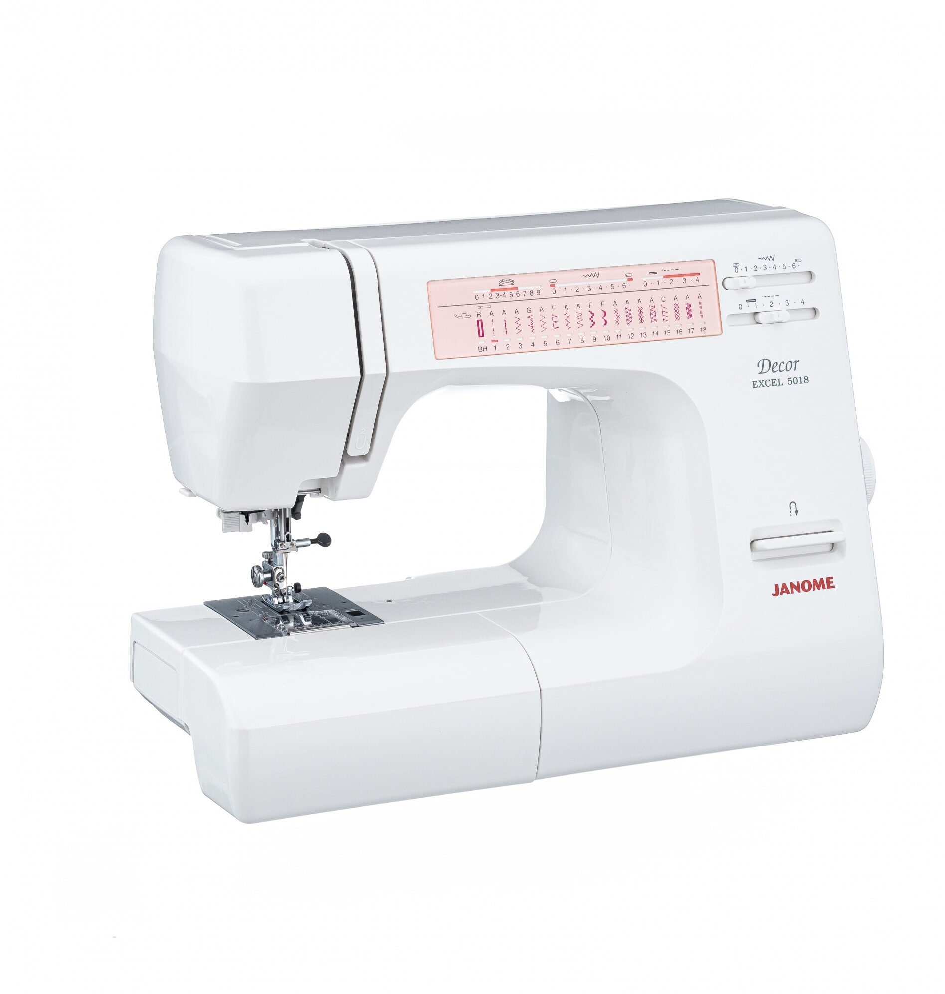 Швейная машина Janome Decor Excel 5018, белый