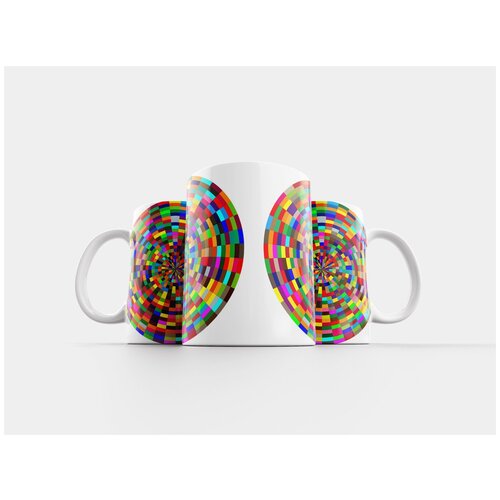 фото Кружка "красочный, хроматический, психоделический" 320 мл lotsprints