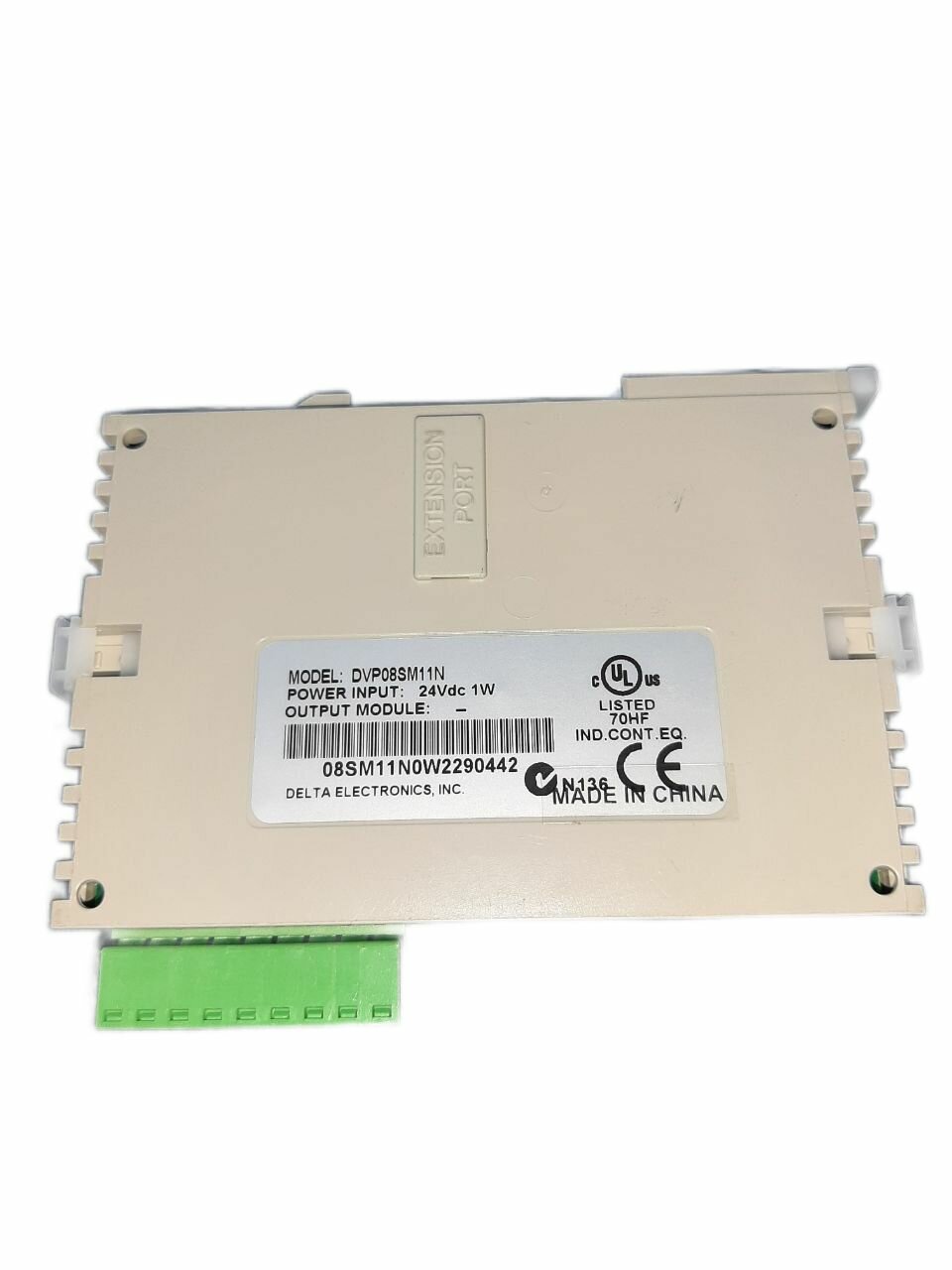 Модуль расширения для ПЛК Delta Electronics DVP08SM11N, 8DI — фото 1