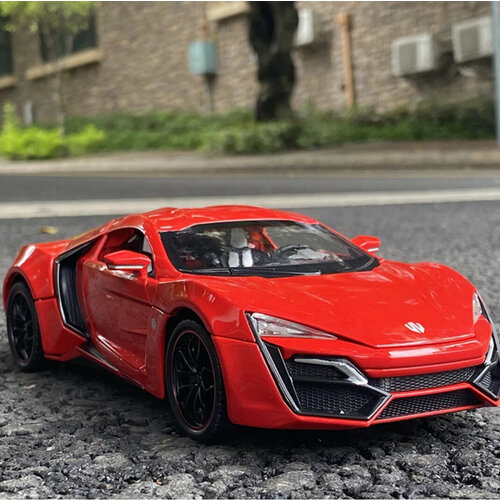 Коллекционная масштабная модель Lykan HyperSport 1;24 (металл, свет, звук)