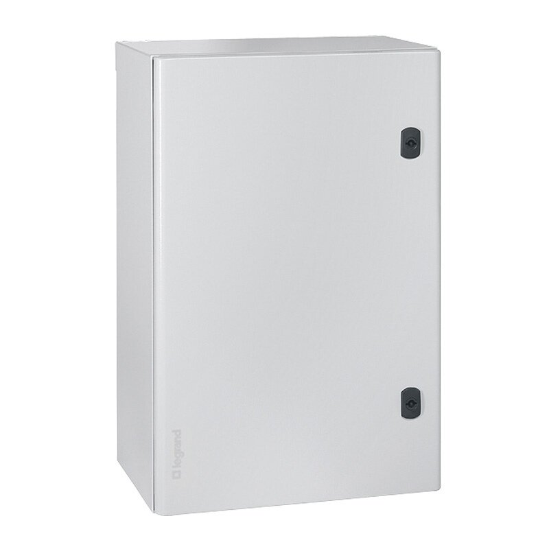 фото Металлический шкаф Legrand Atlantic без монт. платы IP55 IK10-RAL 7035 - 800x600x250 - вертикальный 035514